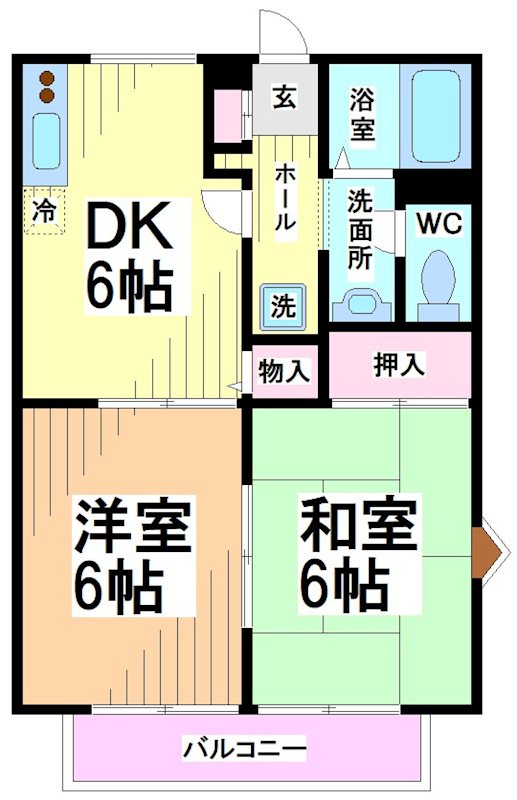 神奈川県川崎市多摩区長尾７丁目 間取り