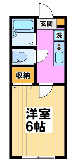 アーバインエイト 202号室 間取り