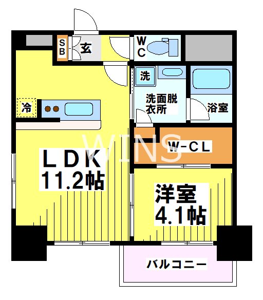 福岡県福岡市博多区博多駅南２丁目 間取り