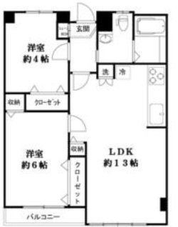 618号室 間取り
