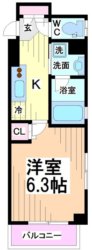 神奈川県川崎市多摩区登戸新町 間取り