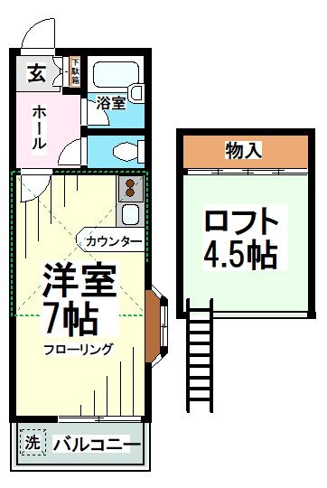 ホームズアイリス 間取り図
