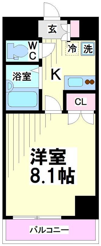 ヴェルト笹塚ツインⅠ  間取り