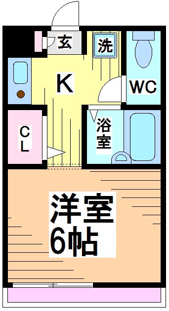 グランエスト幡ヶ谷 間取り