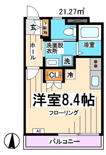 LUCE桜上水 間取り