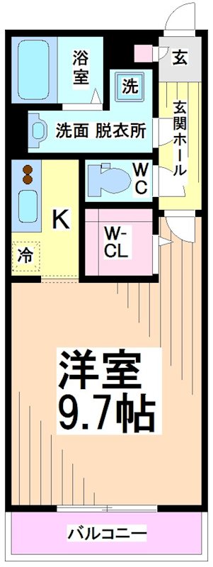 神奈川県川崎市多摩区生田６丁目 間取り