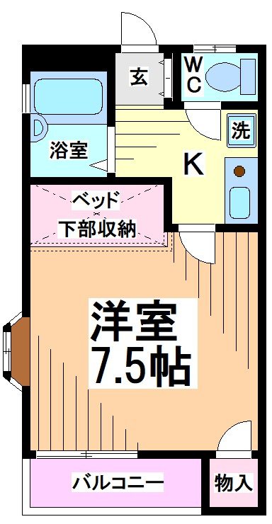 神奈川県川崎市多摩区栗谷４丁目 間取り