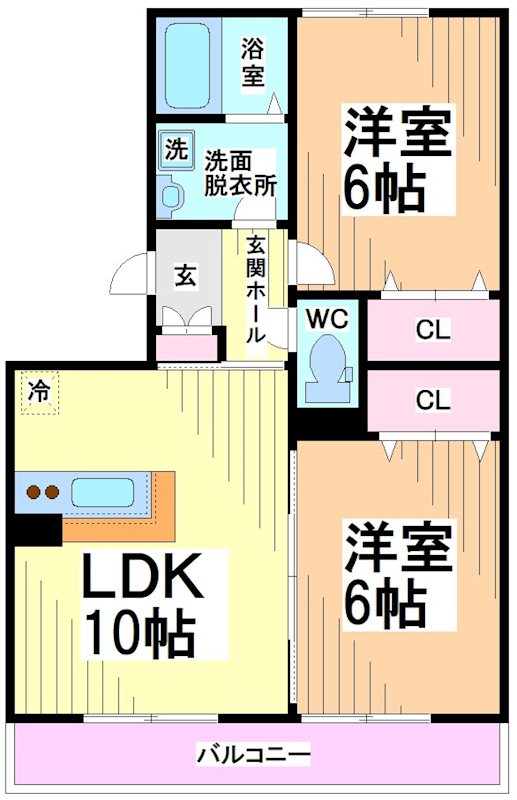 神奈川県川崎市多摩区西生田３丁目 間取り