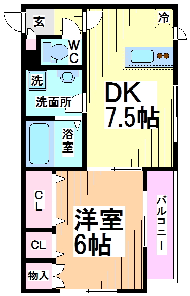 アベリア 間取り図