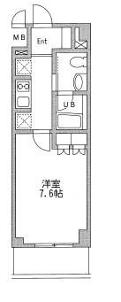 プラウドフラット仙川Ⅱ 間取り