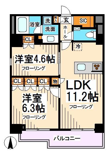 JPnoie下高井戸 間取り図