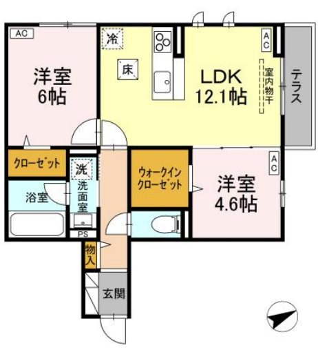 クラシアス 間取り