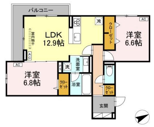 クラシアス 間取り