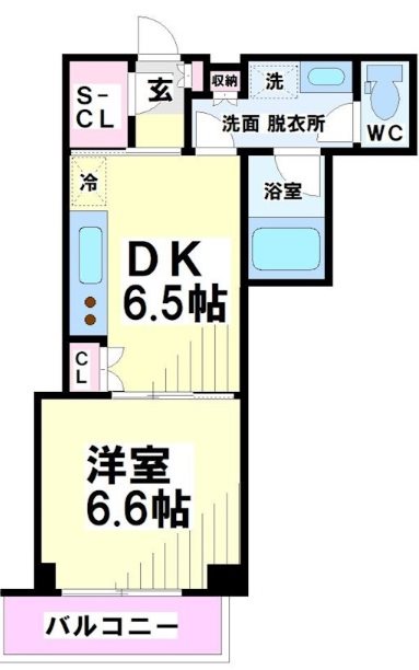 メルクマール京王笹塚レジデンス 間取り図