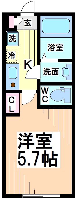 神奈川県川崎市多摩区中野島１丁目 間取り