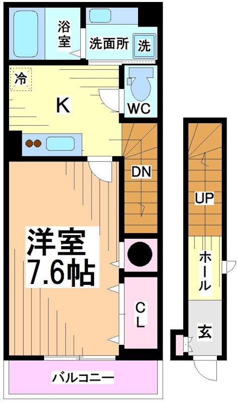 アミティエ本町 間取り図