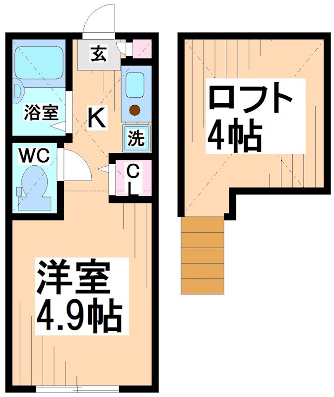 神奈川県川崎市多摩区西生田３丁目 間取り