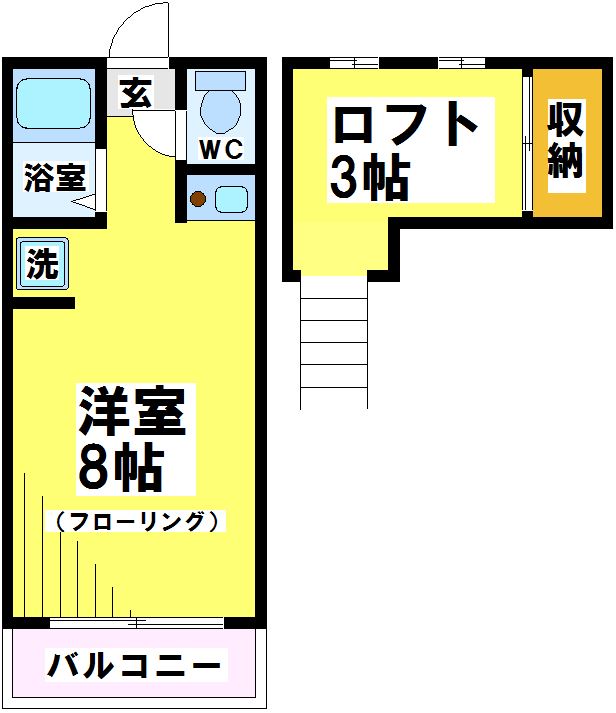 東京都府中市天神町２丁目 間取り