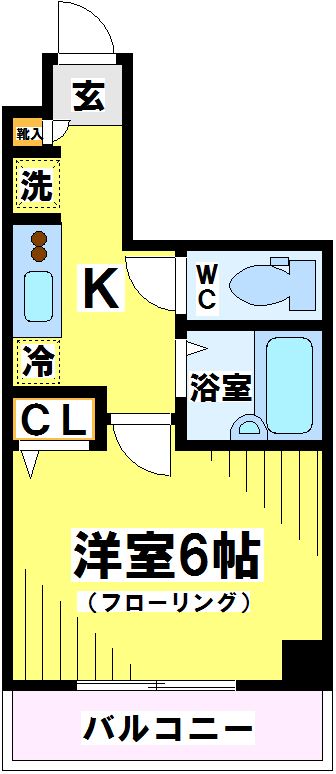 東京都府中市府中町１丁目 間取り