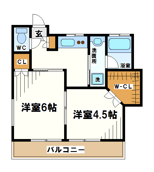 東京都三鷹市新川１丁目 間取り