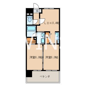 福岡県福岡市博多区吉塚１丁目 間取り