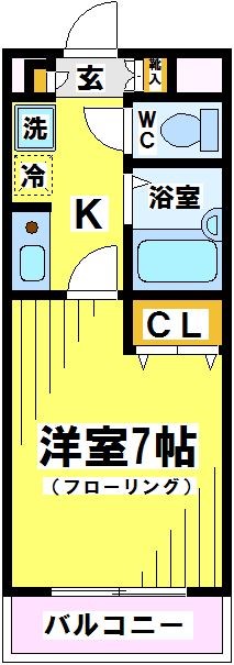 東京都府中市分梅町３丁目 間取り