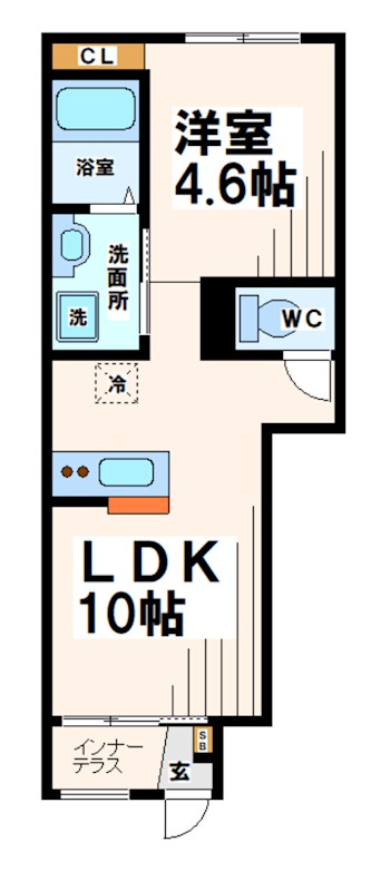 東京都府中市南町６丁目 間取り