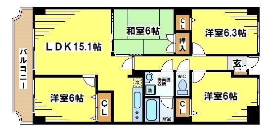 東京都調布市緑ケ丘２丁目 間取り