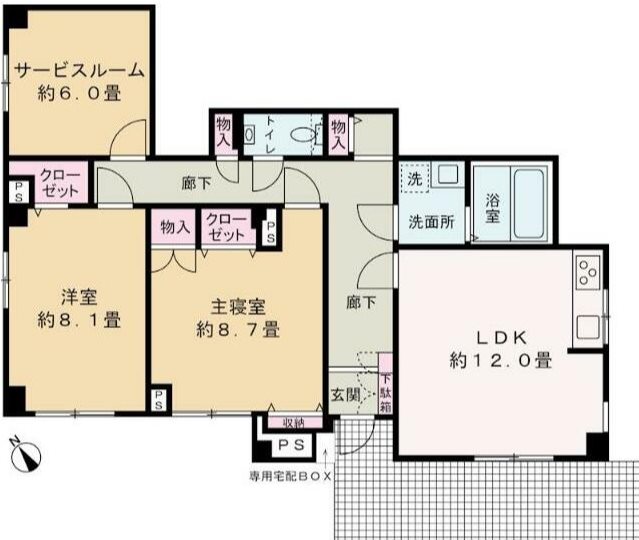 東京都調布市上石原１丁目 間取り