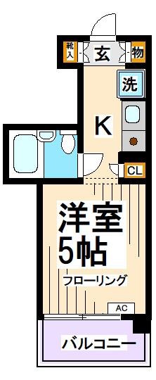 プリンセスコート赤堤  間取り
