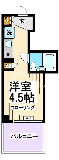 プリンセスコート赤堤  間取り