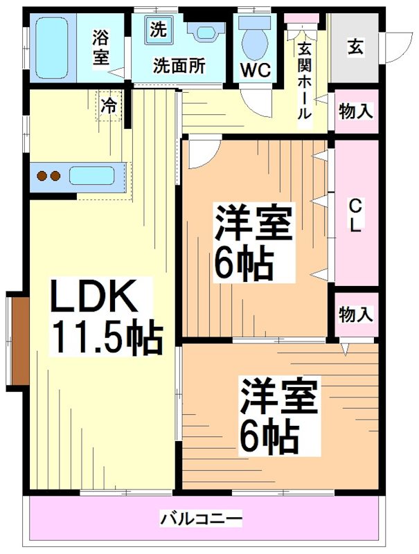 神奈川県川崎市多摩区宿河原６丁目 間取り