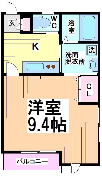 神奈川県川崎市多摩区中野島１丁目 間取り