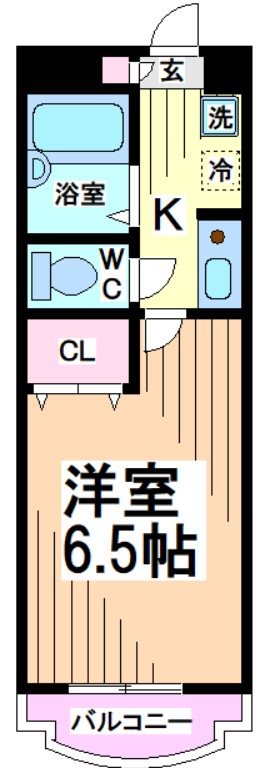 神奈川県川崎市多摩区長尾１丁目 間取り