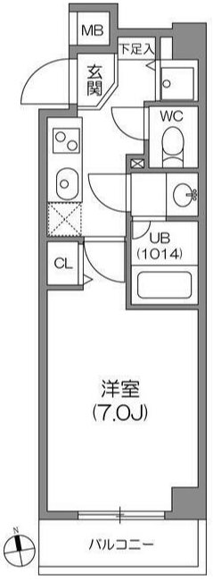 東京都杉並区上高井戸２丁目 間取り