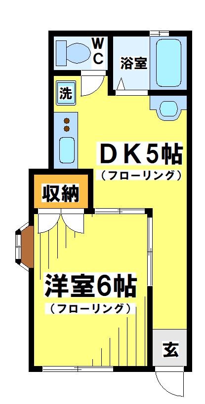 東京都府中市是政３丁目 間取り