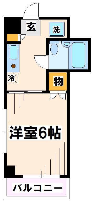 東京都府中市武蔵台１丁目 間取り