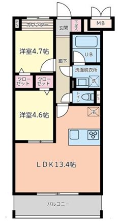 レゴリス成城3 間取り