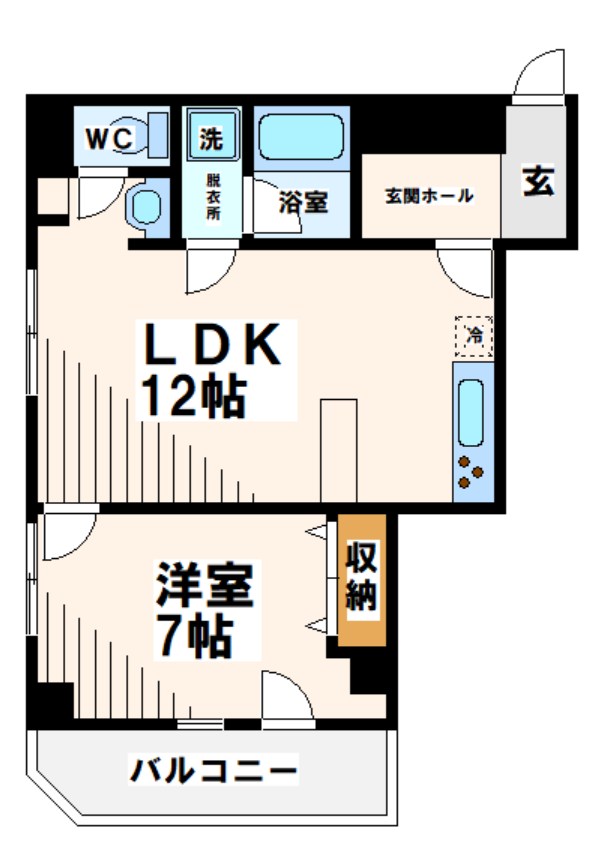 東京都府中市浅間町３丁目 間取り