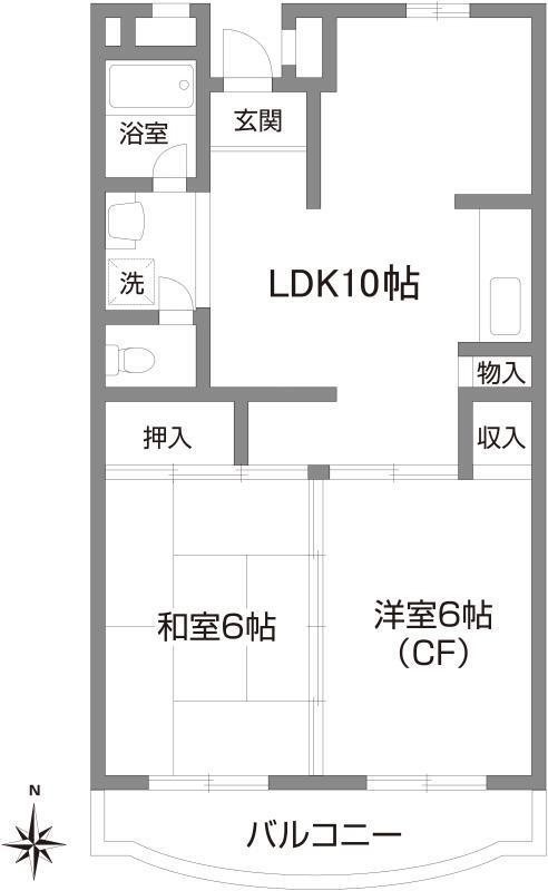 東京都世田谷区給田３丁目 間取り
