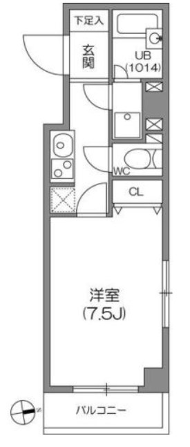 東京都杉並区上高井戸２丁目 間取り