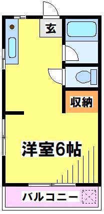 ハイツトニカ 間取り