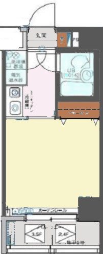 グラツィア方南町  間取り