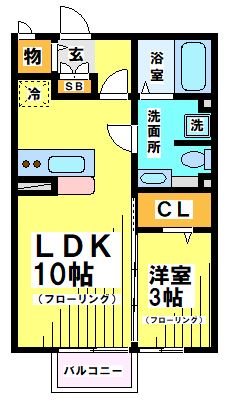 東京都府中市四谷１丁目 間取り