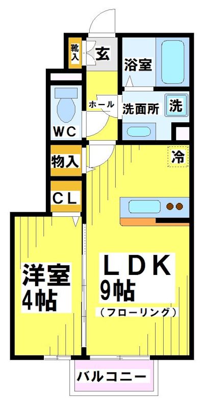 東京都府中市白糸台４丁目 間取り