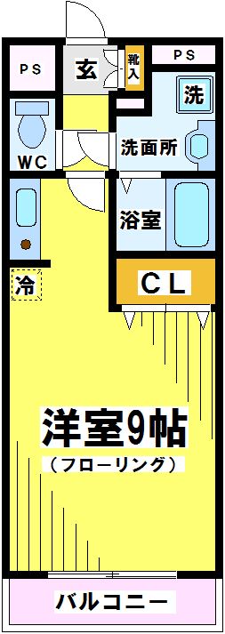 東京都府中市分梅町１丁目 間取り