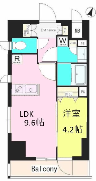 イレーネ初台 間取り