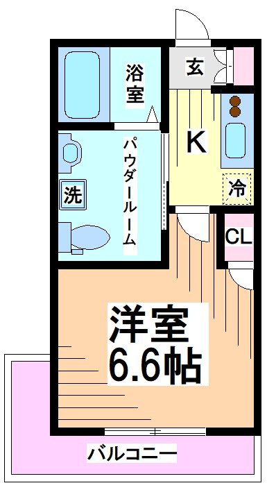神奈川県川崎市多摩区枡形５丁目 間取り