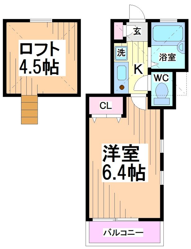 神奈川県川崎市多摩区宿河原５丁目 間取り