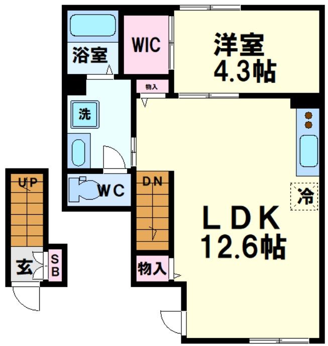 TAKE 間取り